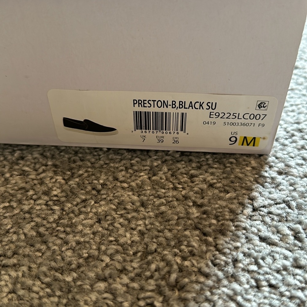 Vince Preston black suede shoes - Picture 6 of 7